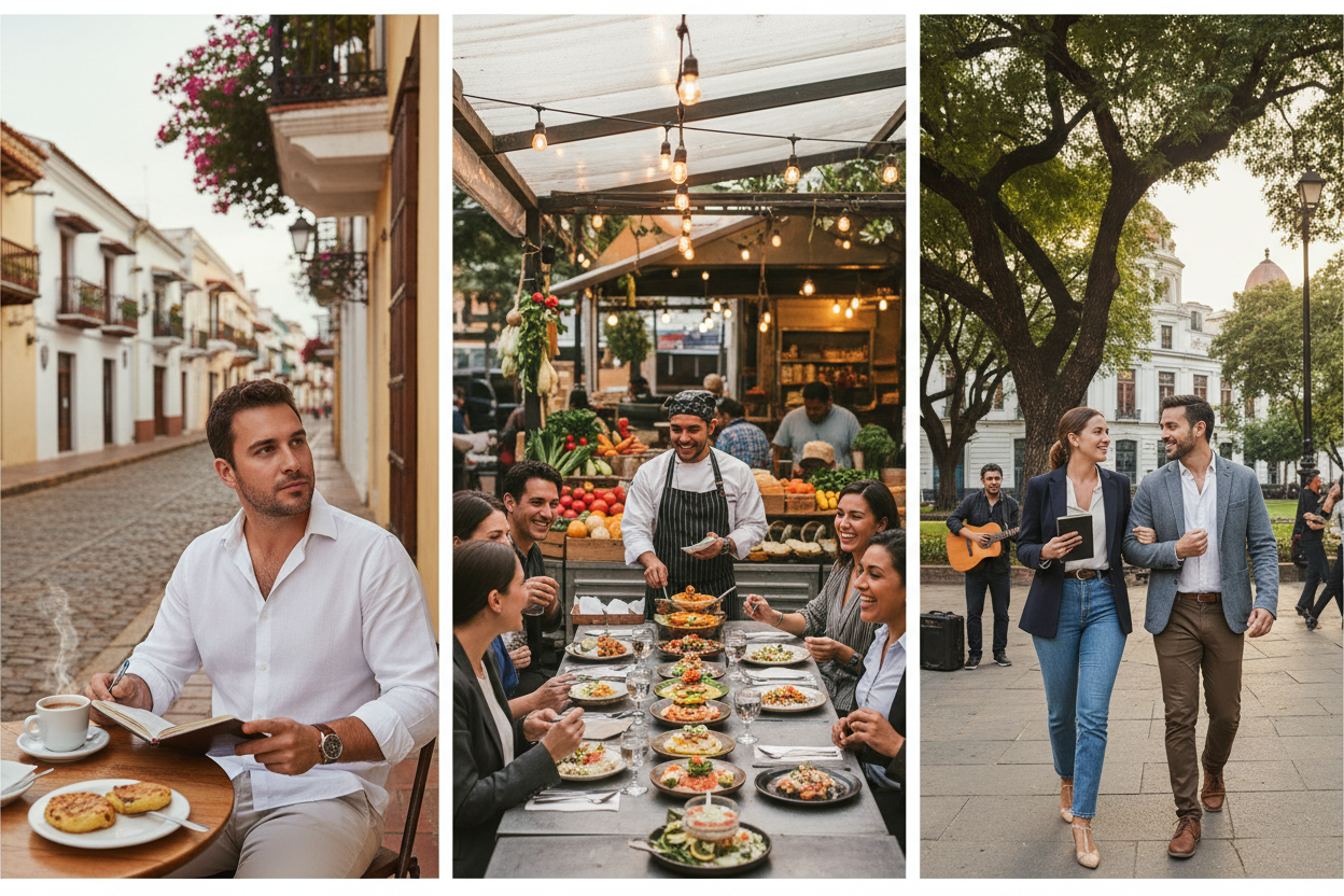 3 ciudades latinoamericanas donde un empresario puede descansar, comer bien y volver con ideas nuevas
