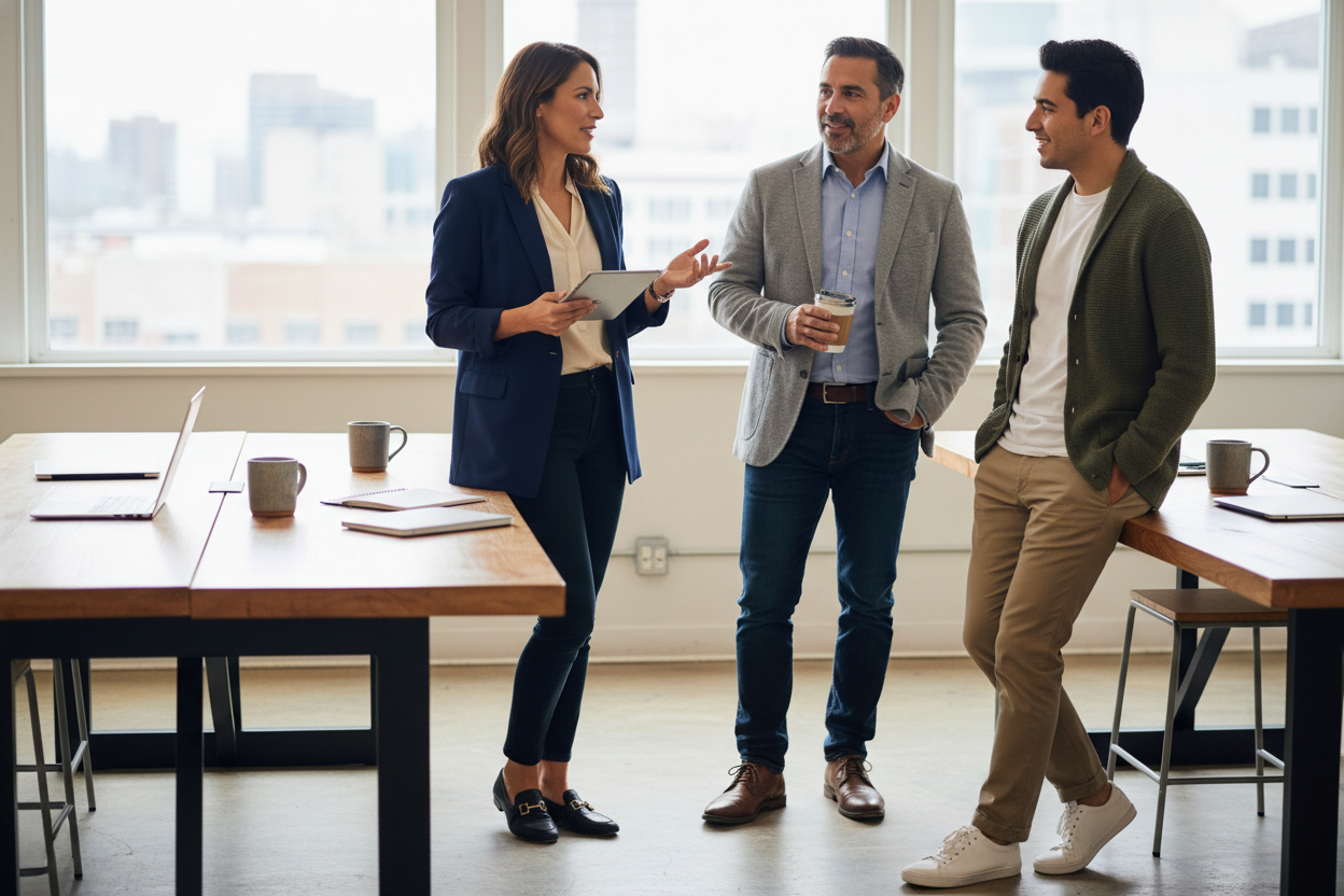 Business casual: cómo vestirse como empresario sin parecer disfrazado