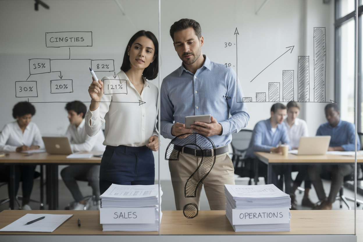 Contratar ventas o contratar operaciones primero?