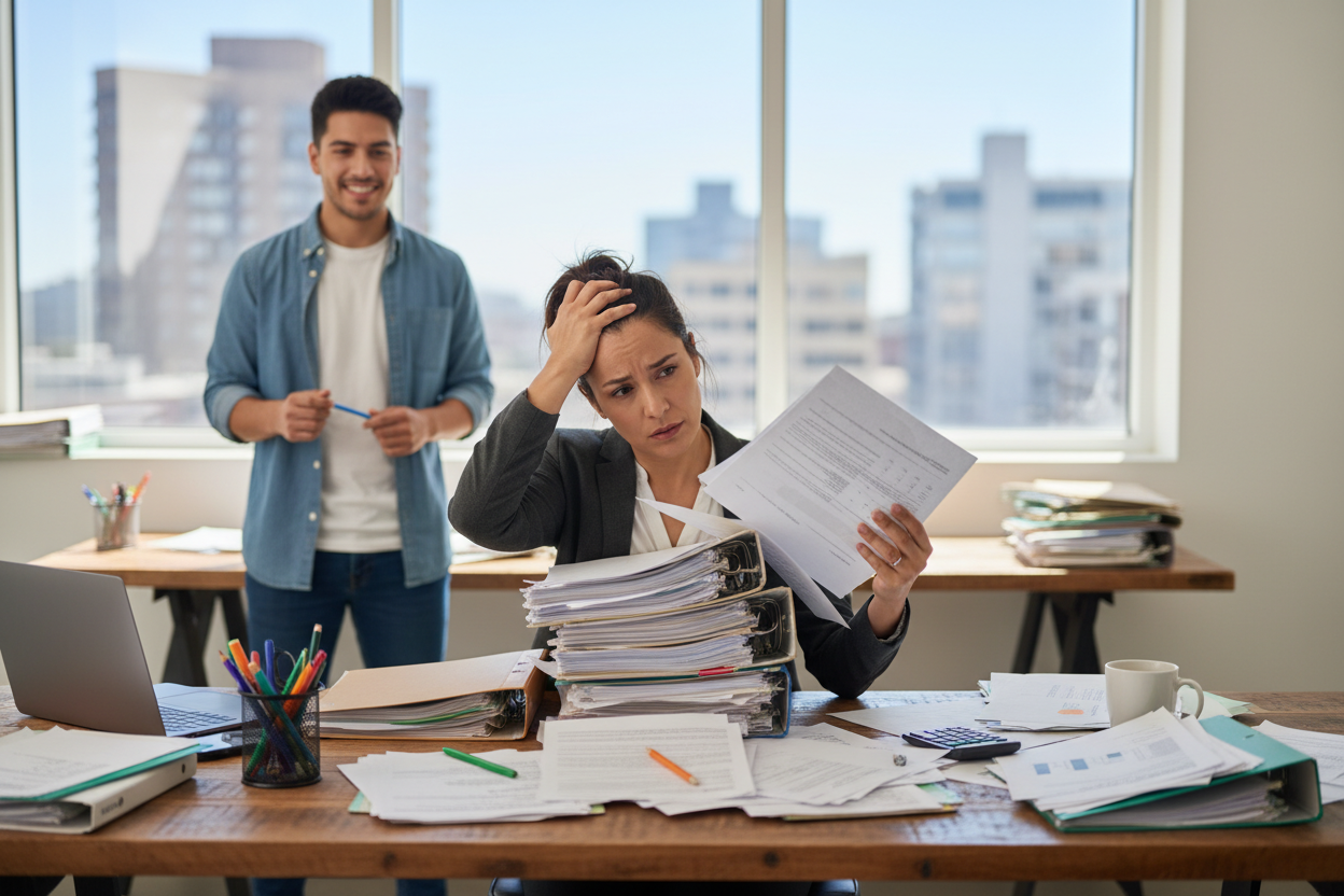 Contrataste a tu primer empleado y el papeleo te rebaso