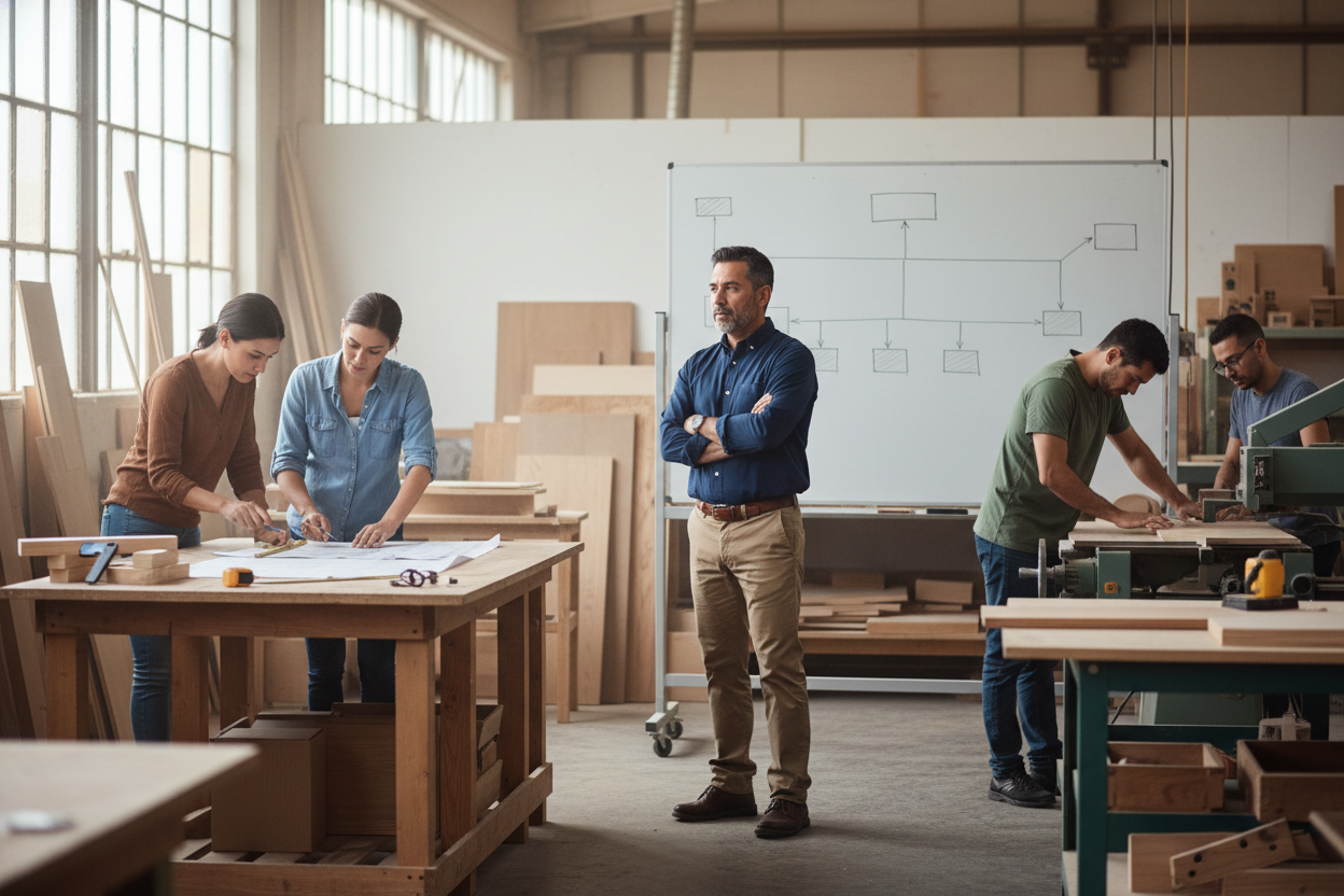¿Cuándo necesitas un primer encargado y no otro operario?