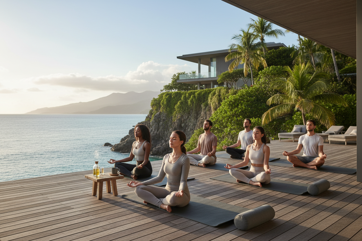 Wellness de alto nivel: 5 retiros cerca de EE.UU. para bajar el estrés sin desaparecer una semana